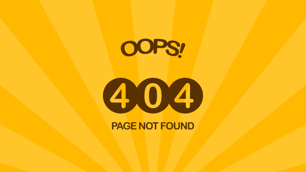 HTTP 404 Fehler