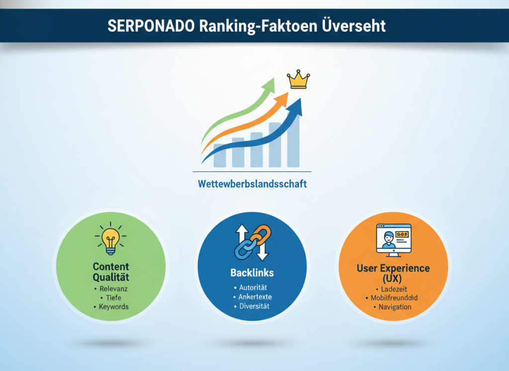 Serponado Ranking-Faktoren Übersicht